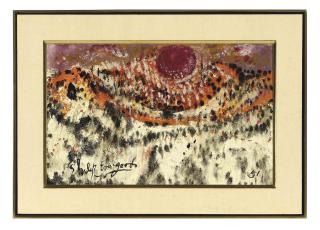 Philip Howard Evergood - Timberline Sun