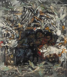 Philip Howard Evergood - Tornado