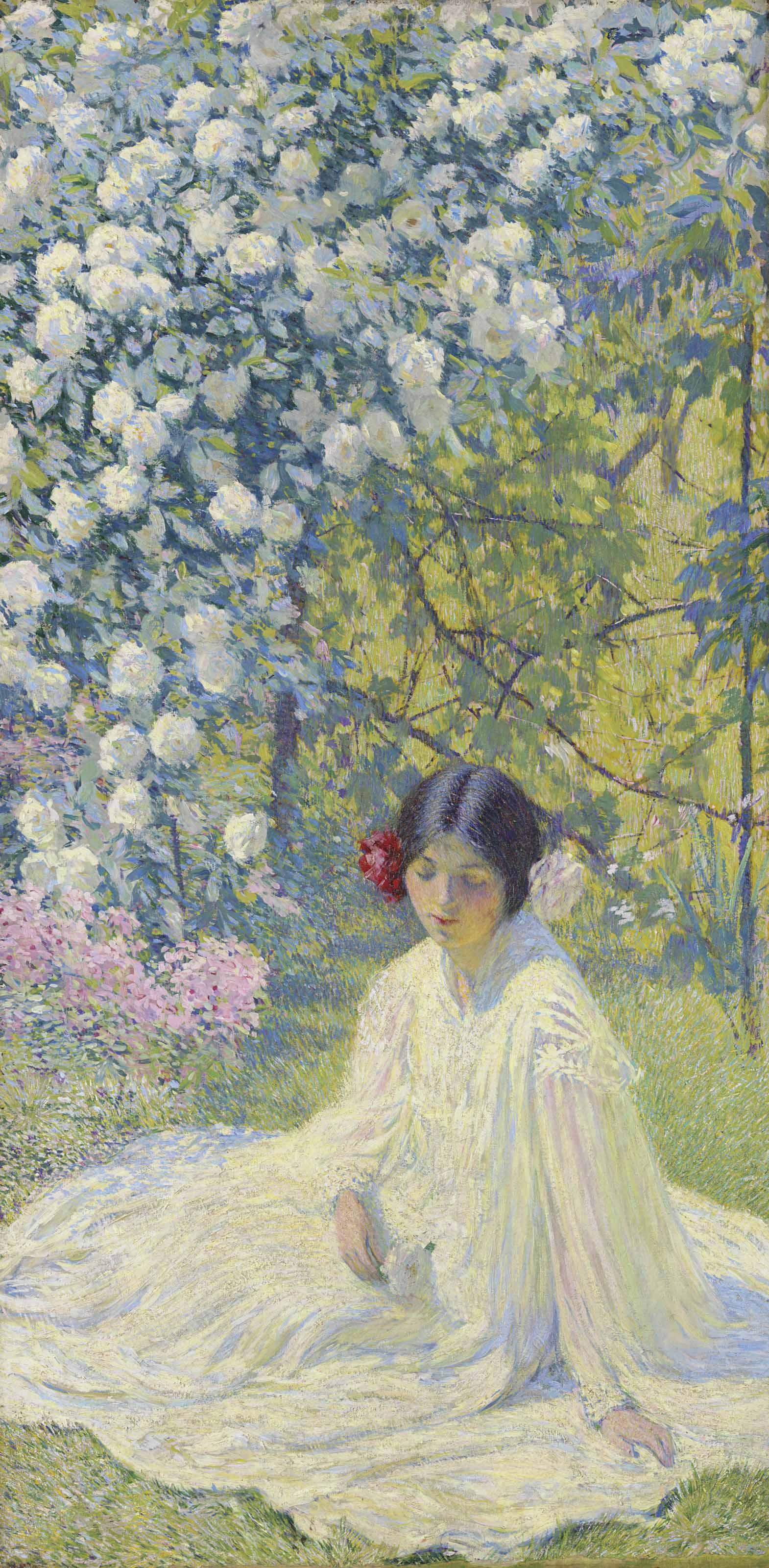 Philip Leslie Hale - The Rose Tree Girl
