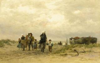 Philip Lodewijk Jacob Frederik Sadée - The arrival of the fleet