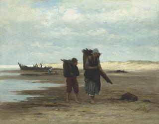 Philip Lodewijk Sadée - Strandjutters: Beachcombers