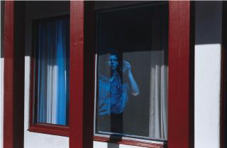 Philip-Lorca Dicorcia - William Charles Everlove, 26 Years Old, Stockholm, Sweden Via Arizona, $40, 1990-92Colour Coupler Print. On The Reverse, Titled, Dated And Numbered 6/20 On A Gallery Label. Framed.