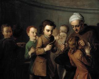 Philip Mercier - A school for boys