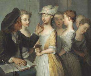 Philip Mercier - A school for girls