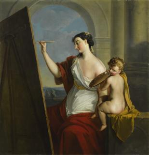 Philip Mercier - Allegory Of Painting