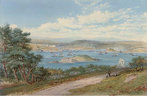 Philip Mitchell, R.I. - Plymouth Sound From Mt. Edgcumbe, A Summer\'S Afternoon