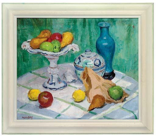 Philip Naviasky - Still life with fruit
