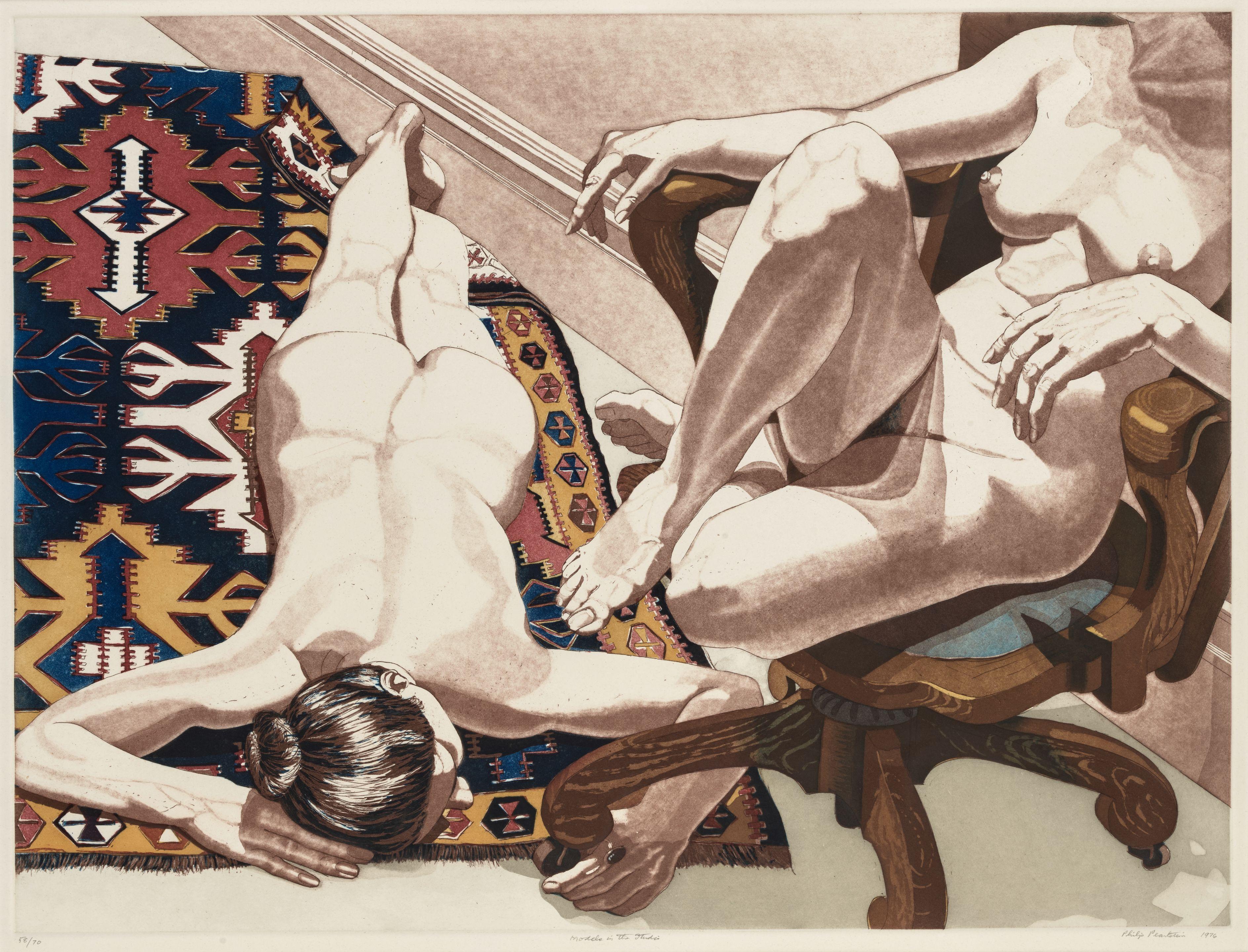 Philip Pearlstein - Models In The Studio