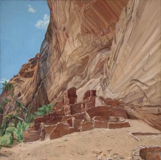 Philip Pearlstein - White House Ruin, Canyon de Chelly - Afternoon