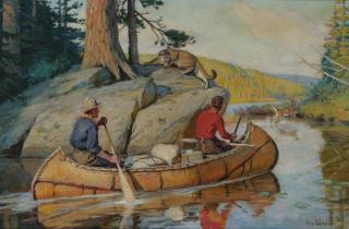 Philip R. Goodwin - In The Canoe