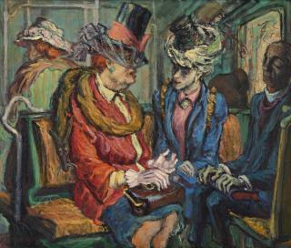 Philip Reisman - Subway Conversation