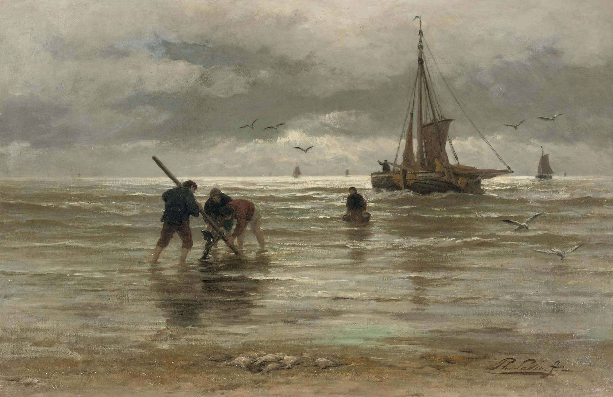 Philip Sadée - Ankerligten: preparing the anchor for arrival