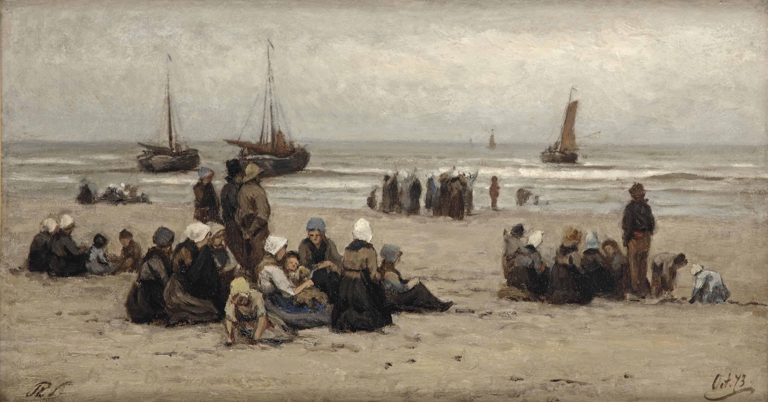 Philip Sadée - Awaiting the fleet