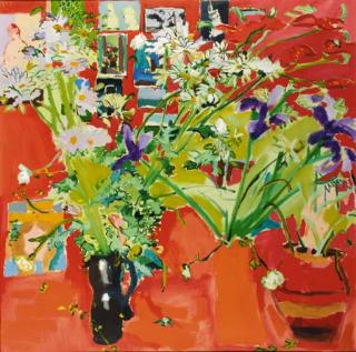 Philip Sutton, R.A. - Anna Karenin Flowers