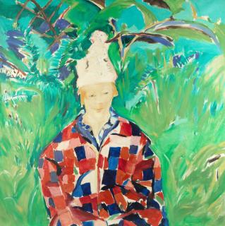 Philip Sutton R.A. - Jacob In The Garden