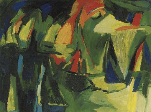 Philip Sutton, R.A. - Lake of Zurich