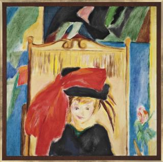 Philip Sutton - Imogen in a black hat