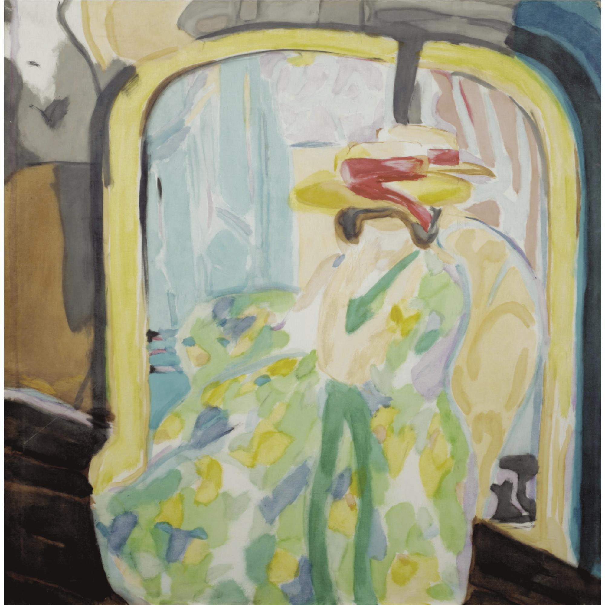 Philip Sutton - Katie In Front Of The Mirror