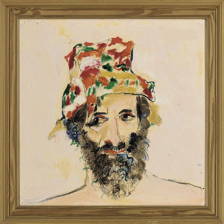 Philip Sutton - Self portrait