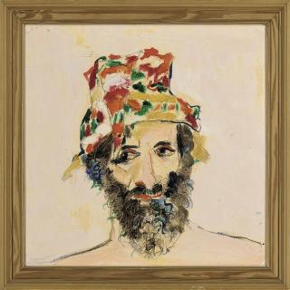 Philip Sutton - Self portrait