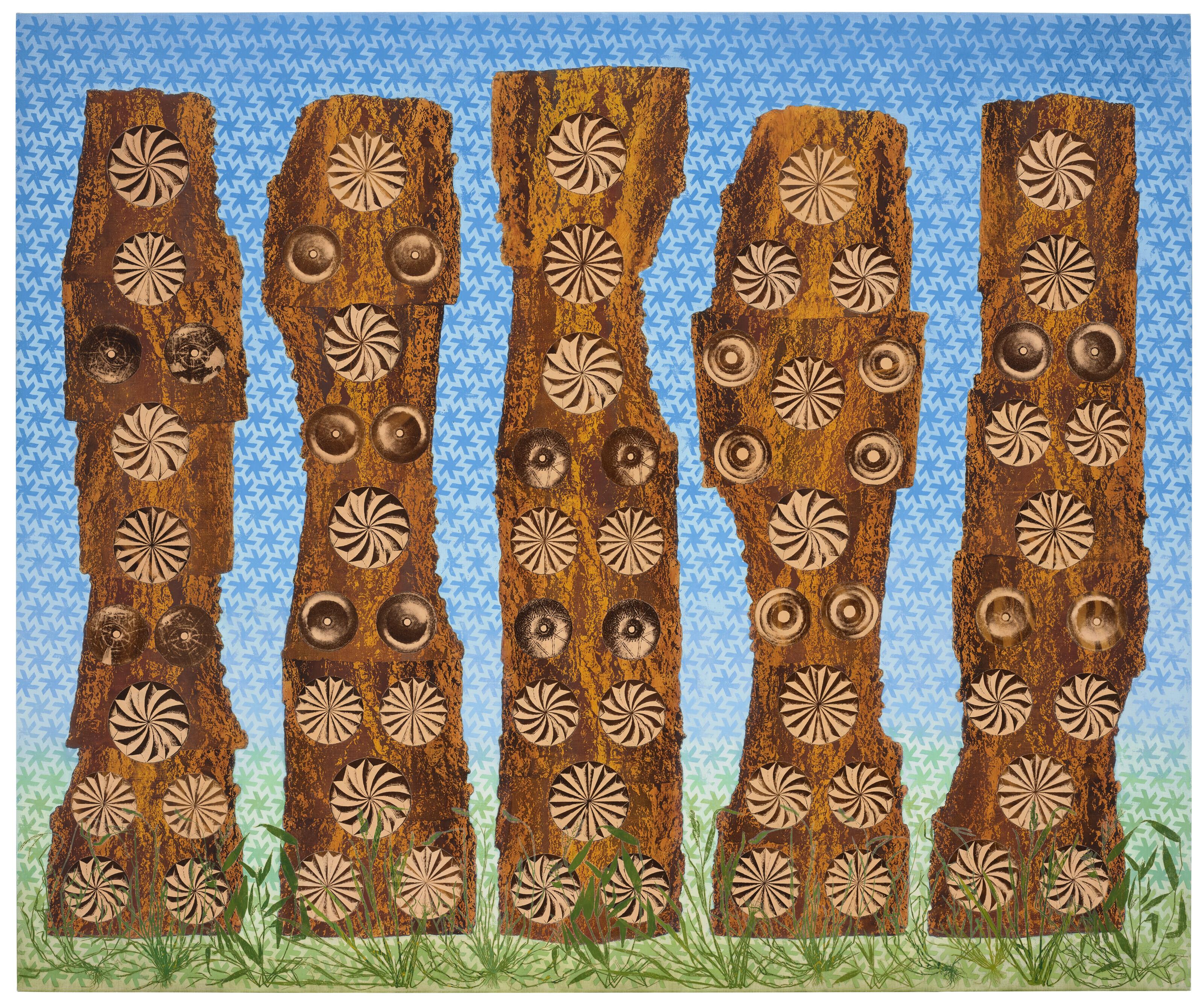 Philip Taaffe - Dryadic Figures