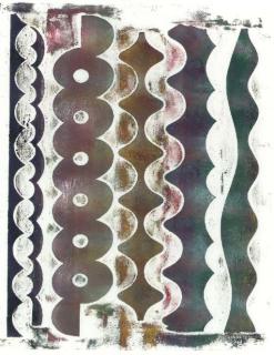 Philip Taaffe - Lineament Monotype (Parkett 26)