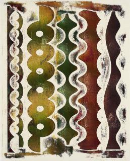 Philip Taaffe - Lineament Monotypes (für Parkett 26).