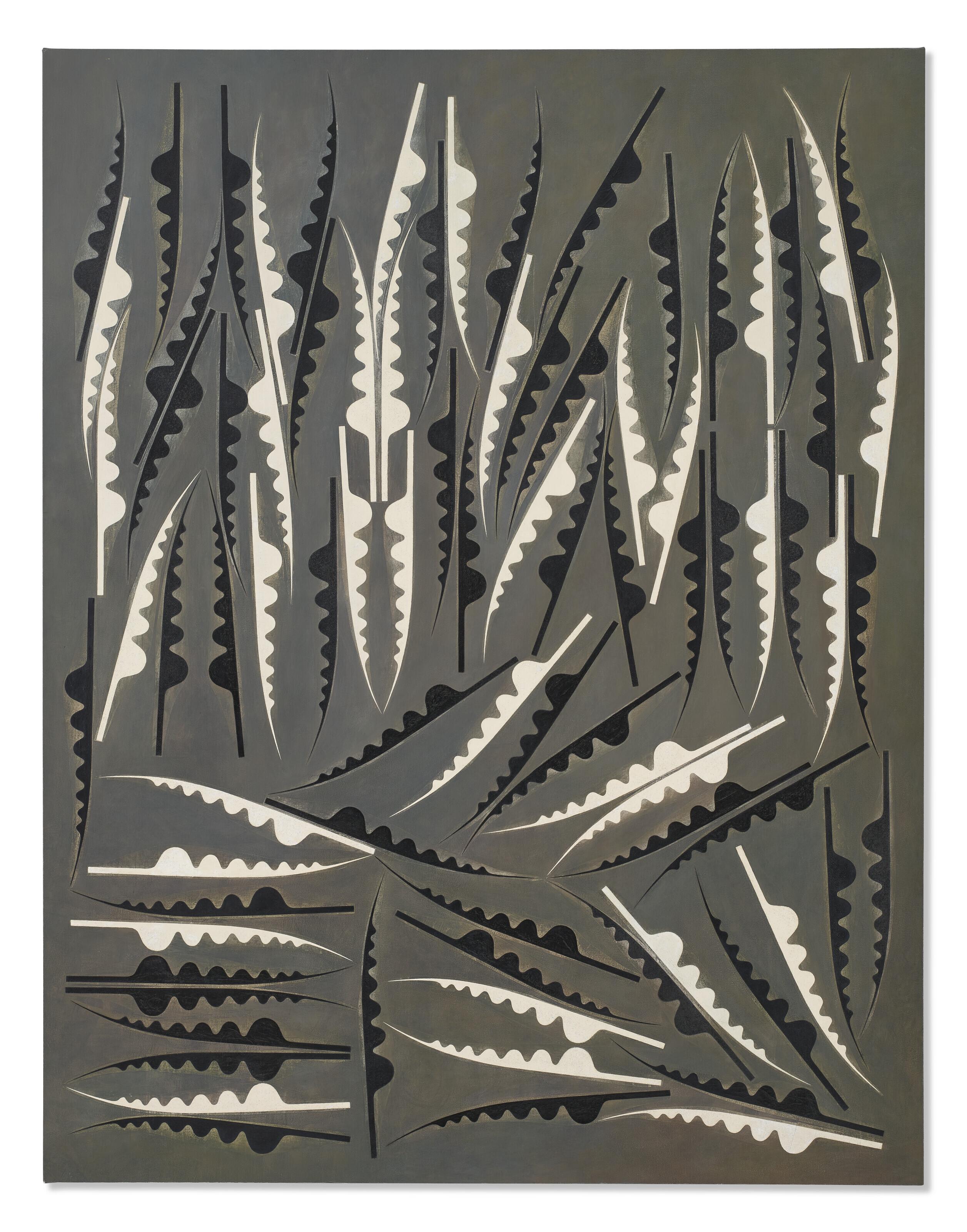 Philip Taaffe - Untitled Composition