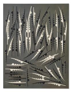 Philip Taaffe - Untitled Composition