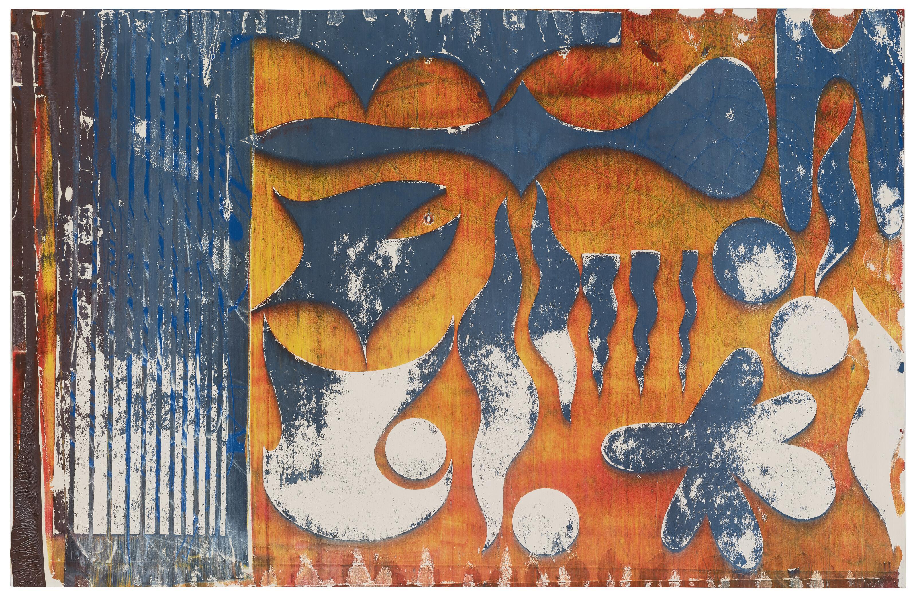 Philip Taaffe - Untitled