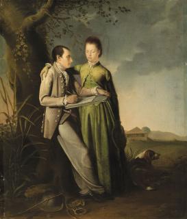 Philip Wickstead - The artist sketching in Jamaica