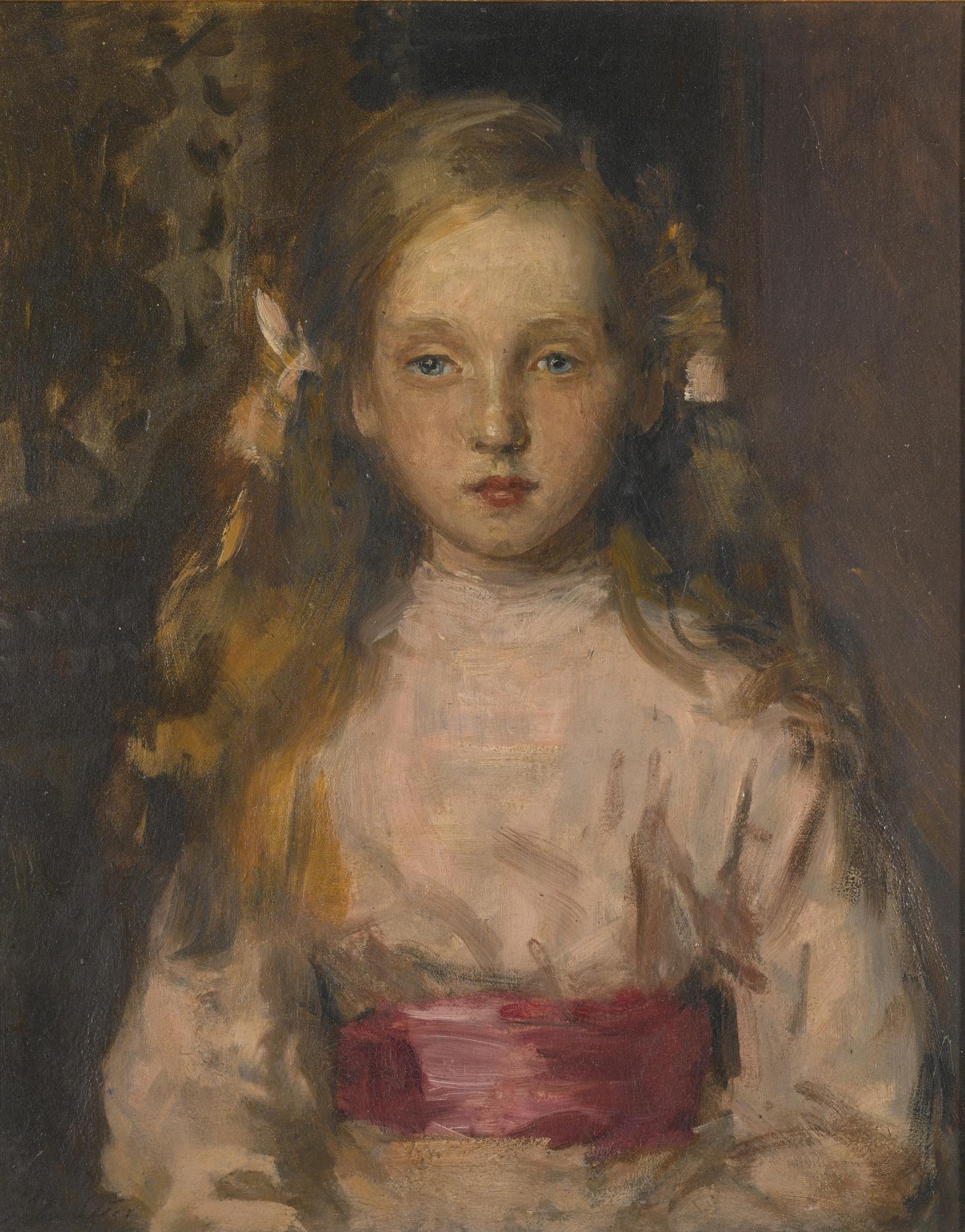Philip Wilson Steer, O.M., N.E.A.C. - Betty, Portrait Of Miss Elisabeth Cary Elwes