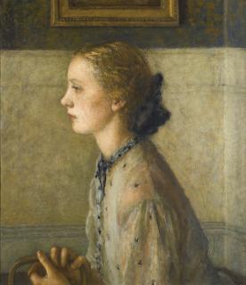 Philip Wilson Steer, O.M., N.E.A.C. - Portrait Of A Young Girl