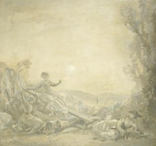 Philip Wilson Steer O.M., N.E.A.C. - The seesaw