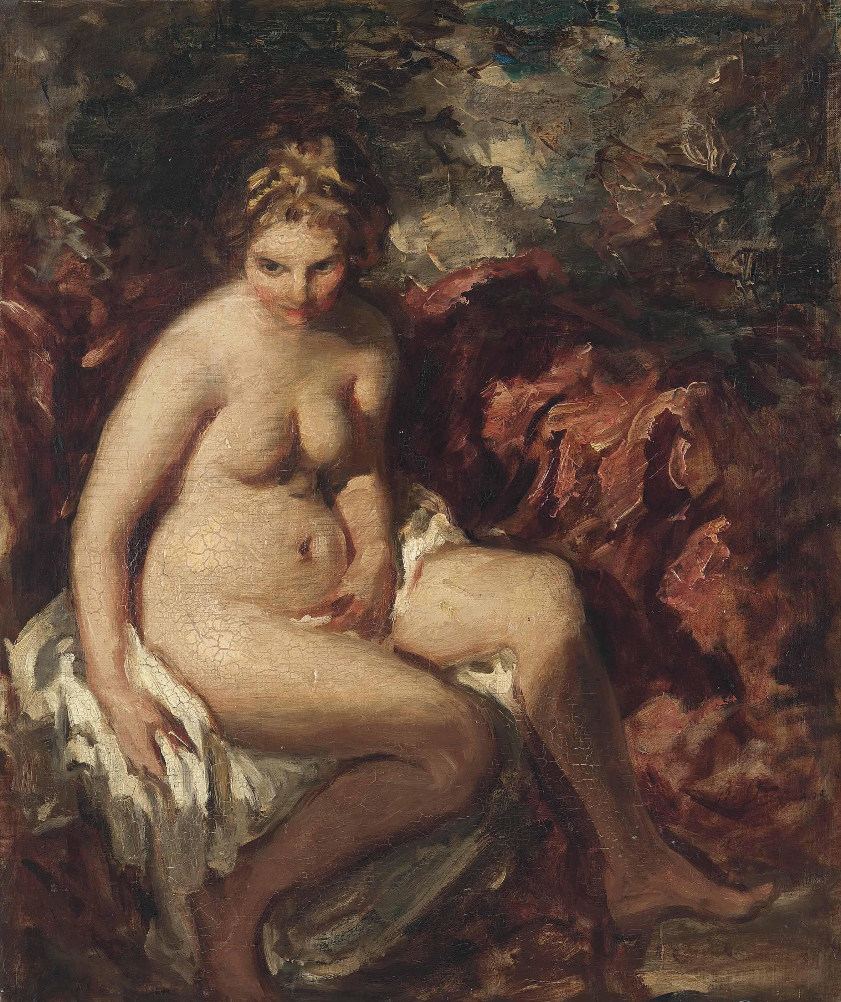 Philip Wilson Steer, O.M., N.E.A.C. - The Wood Nymph