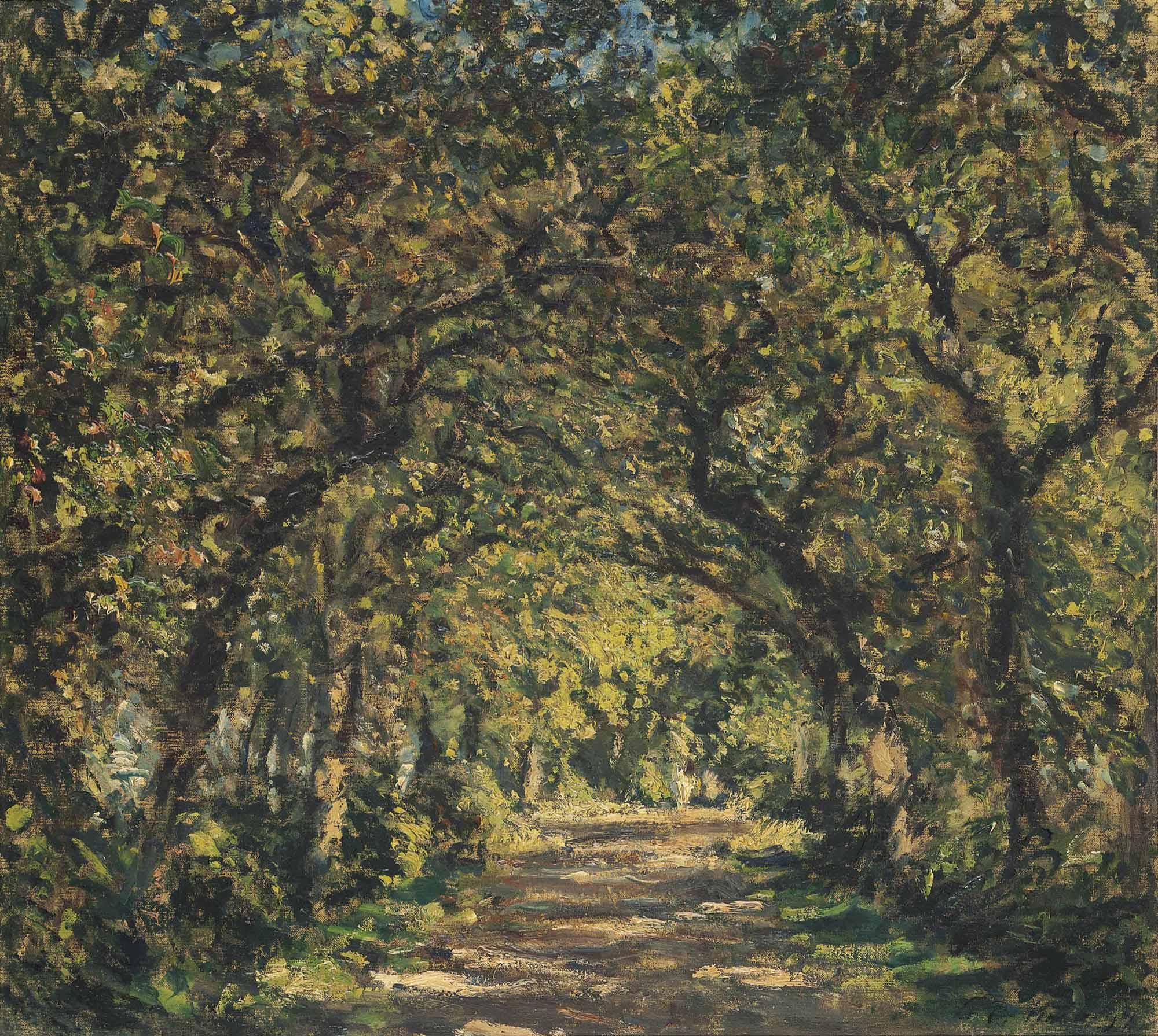 Philip Wilson Steer, O.M., R.A. - An Oak Avenue, Knaresborough
