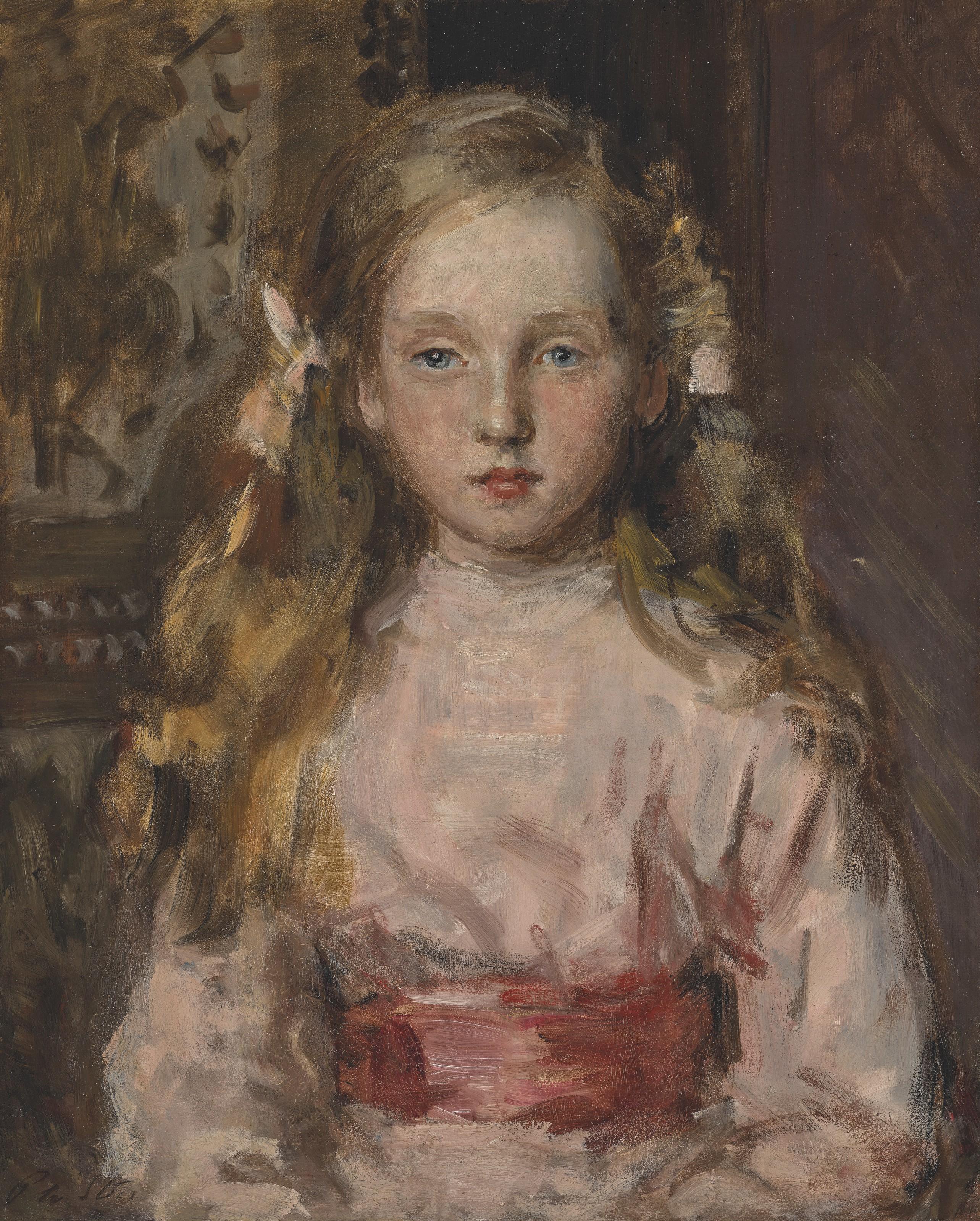 Philip Wilson Steer, O.M. - Betty, portrait of Miss Elizabeth Cary Elwes