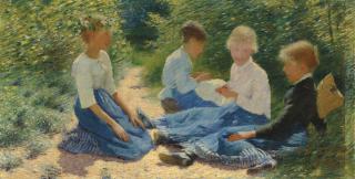 Philip Wilson Steer, O.M. - Chatterboxes