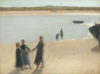 Philip Wilson Steer, O.M. - Fisher Children, Étaples