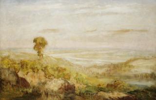 Philip Wilson Steer, O.M. - The horse-shoe bend of the Severn, at Littledean