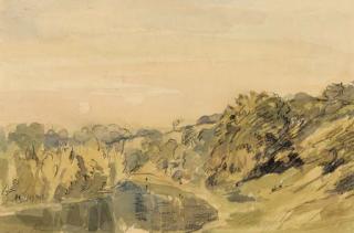 Philip Wilson Steer, O.M. - The River Theme near Ludlow