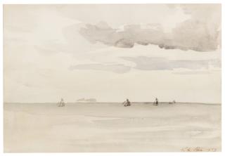 Philip Wilson Steer, O.M. - Yachts At Sea