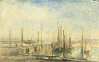 Philip Wilson Steer, O.M. - Yachts In A Basin