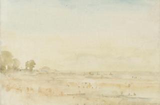 Philip Wilson Steer - Coastal landscape, evening