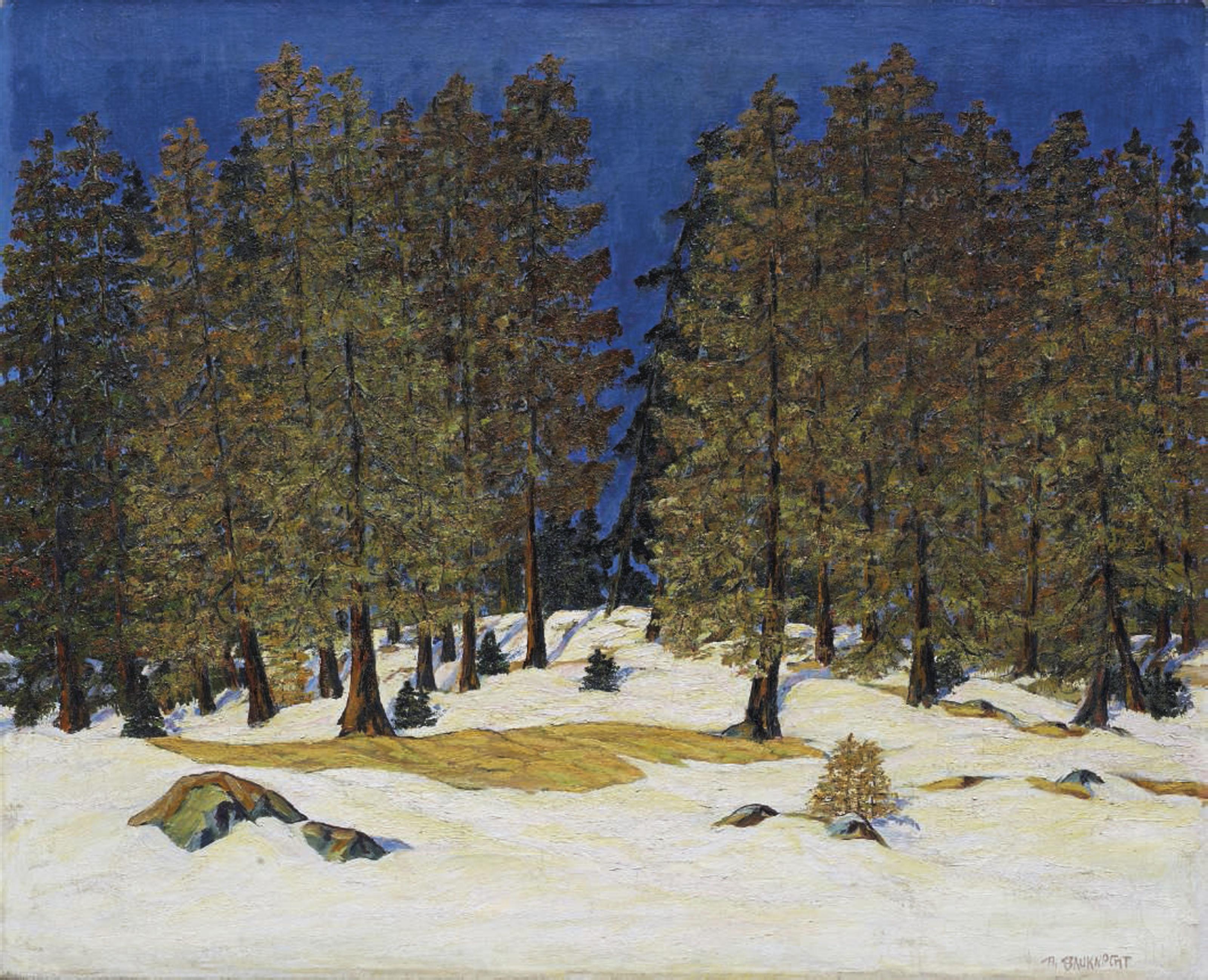 Philipp Bauknecht - Wald-Frühling, Um 1912