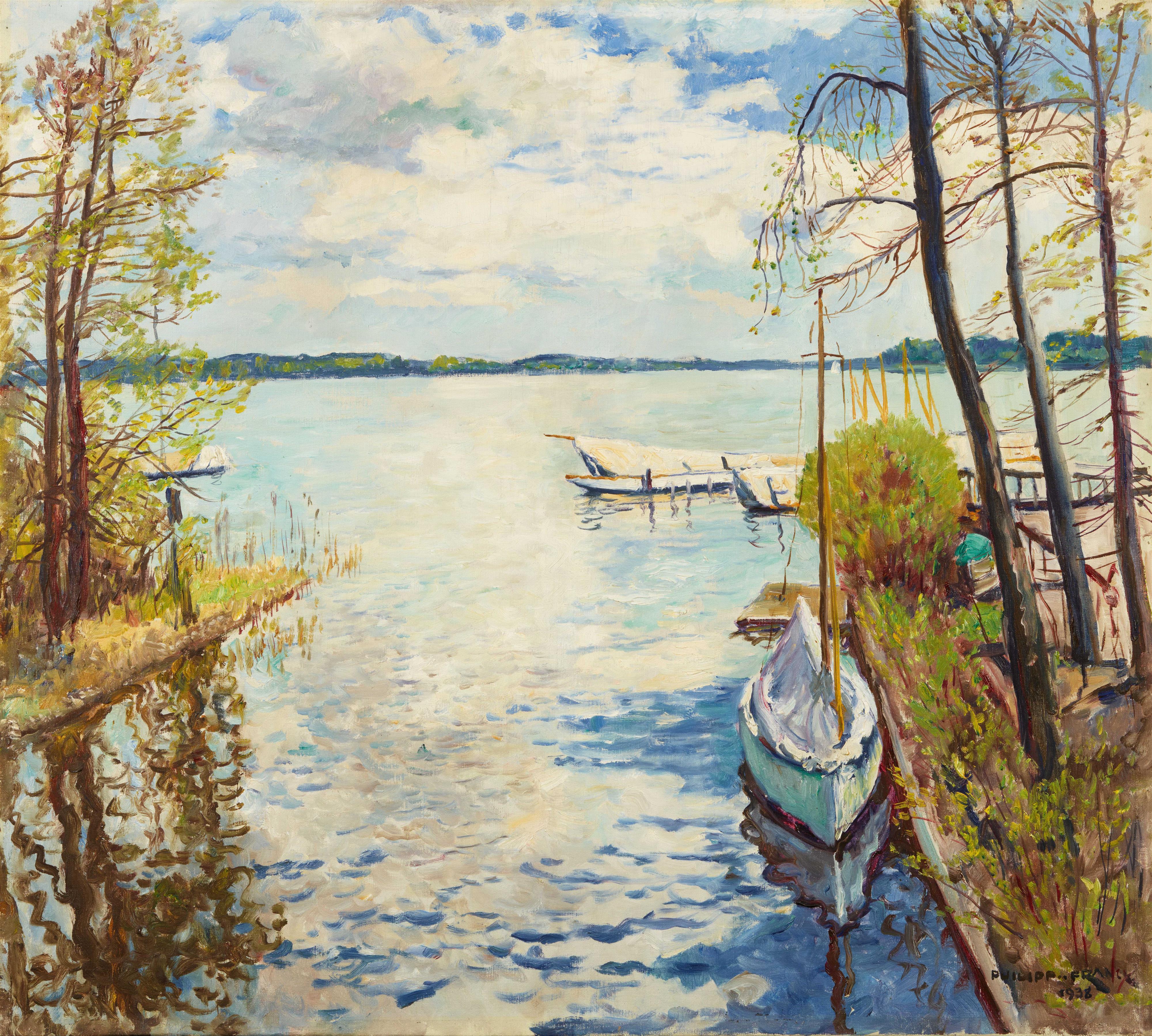 Philipp Franck - Blick auf den Jungfernsee