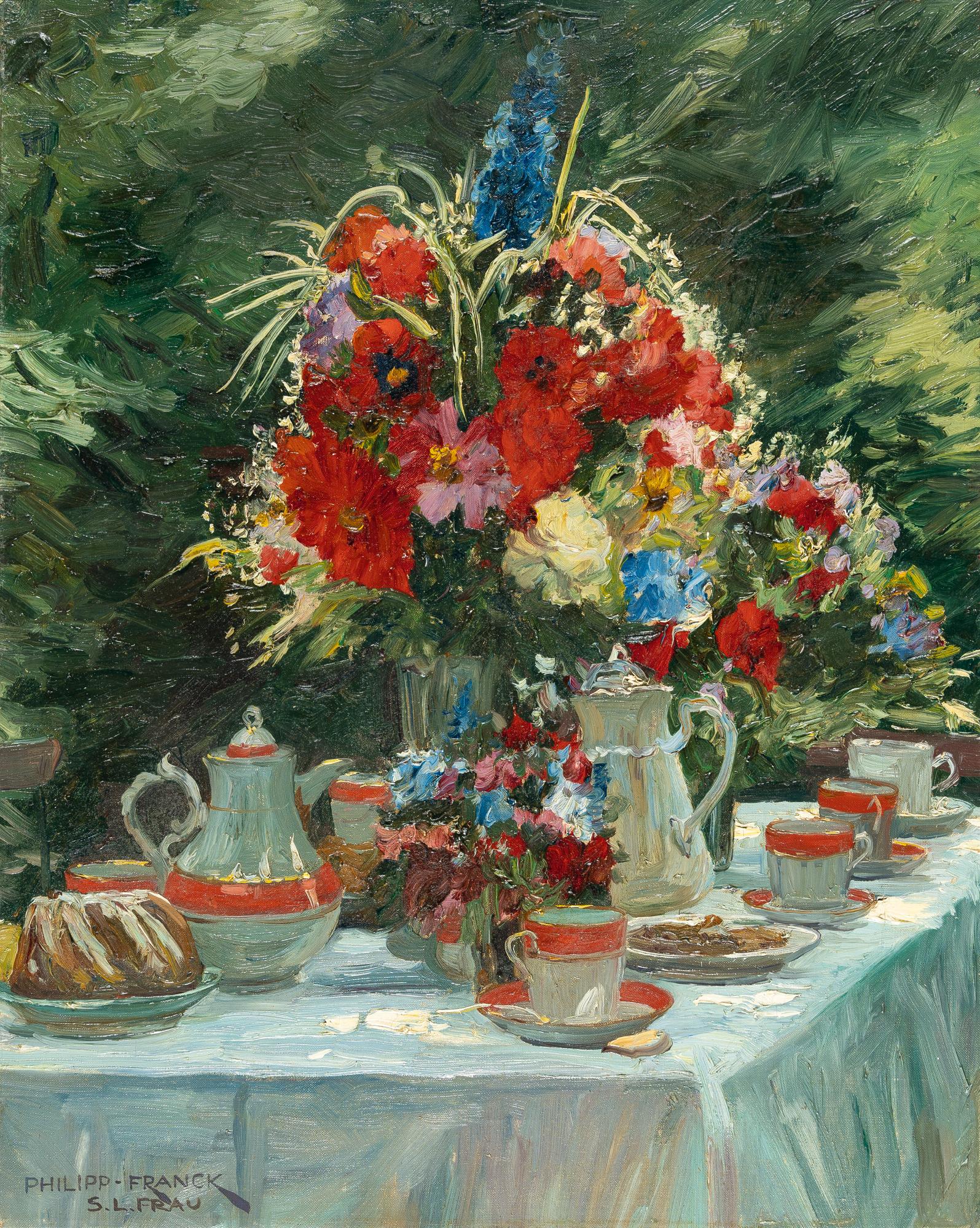 Philipp Franck - Die Kaffeetafel