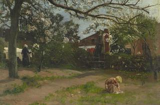 Philipp Franck - Im Gärtchen.