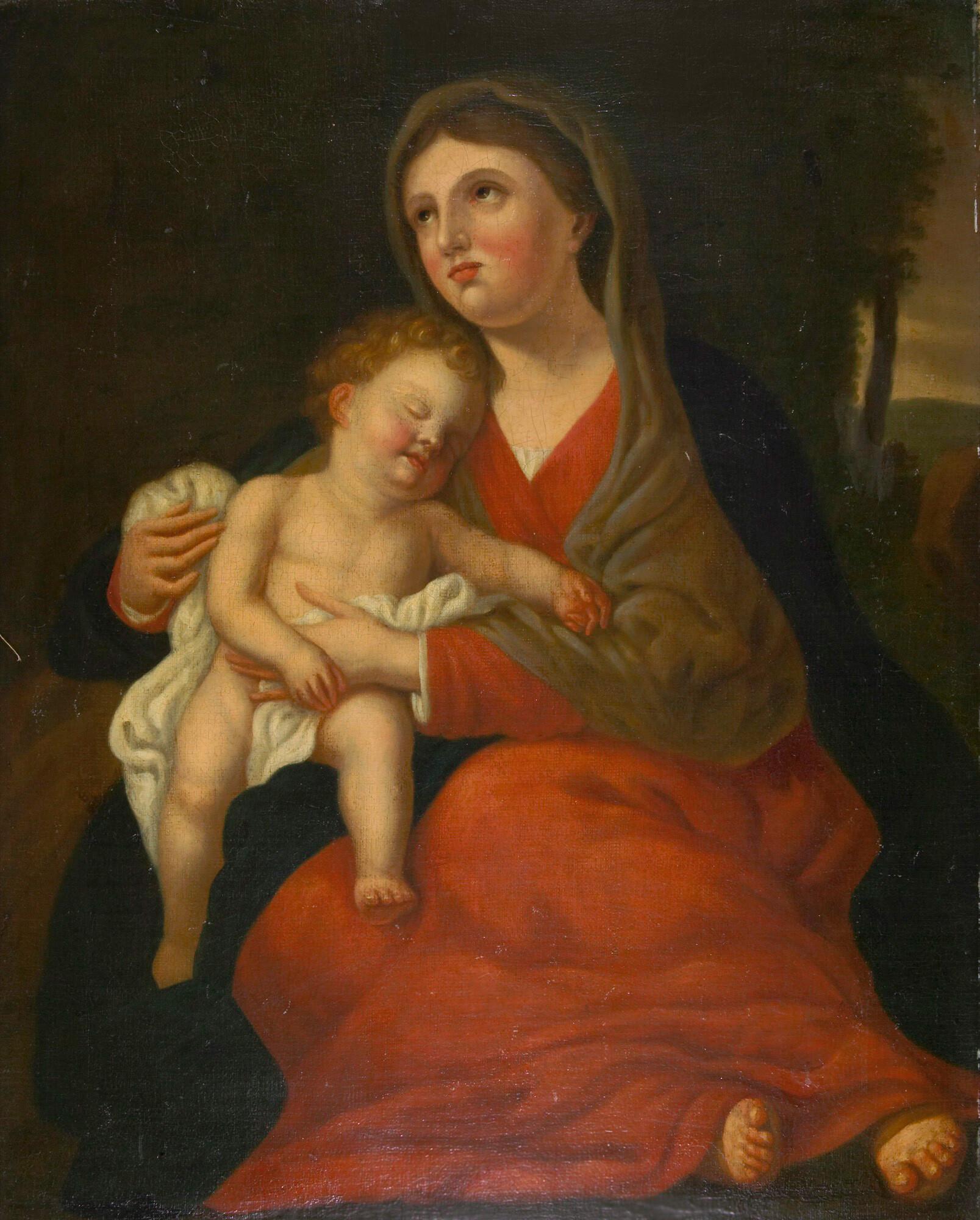Philipp Friedrich von Hetsch - Madonna mit Kind.