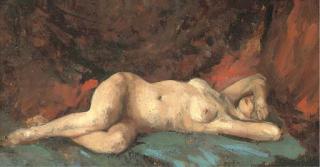 Philipp Klein - Study of a nude